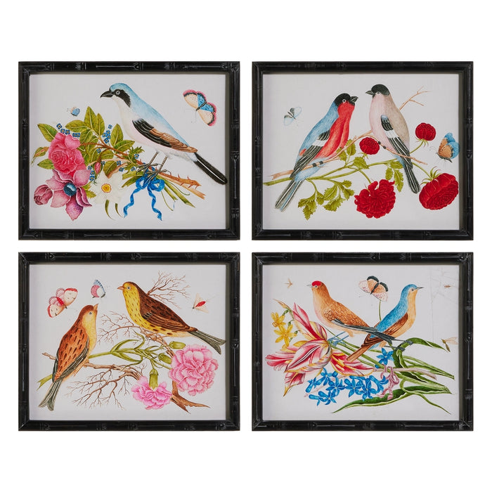 Art Print, Spring Revival Birds, 4 Styles