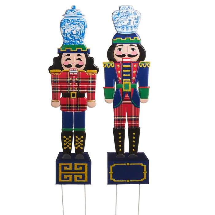 Noble Nutcracker Yard Stake