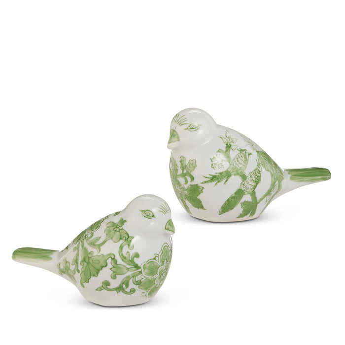 Green & White Bird, 2 Styles
