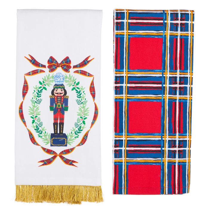 Nobel Nutcracker Tea Towels