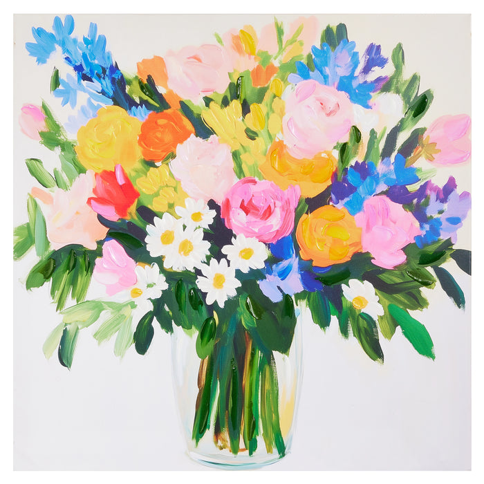 Art Print, Mixed Floral Bouquet