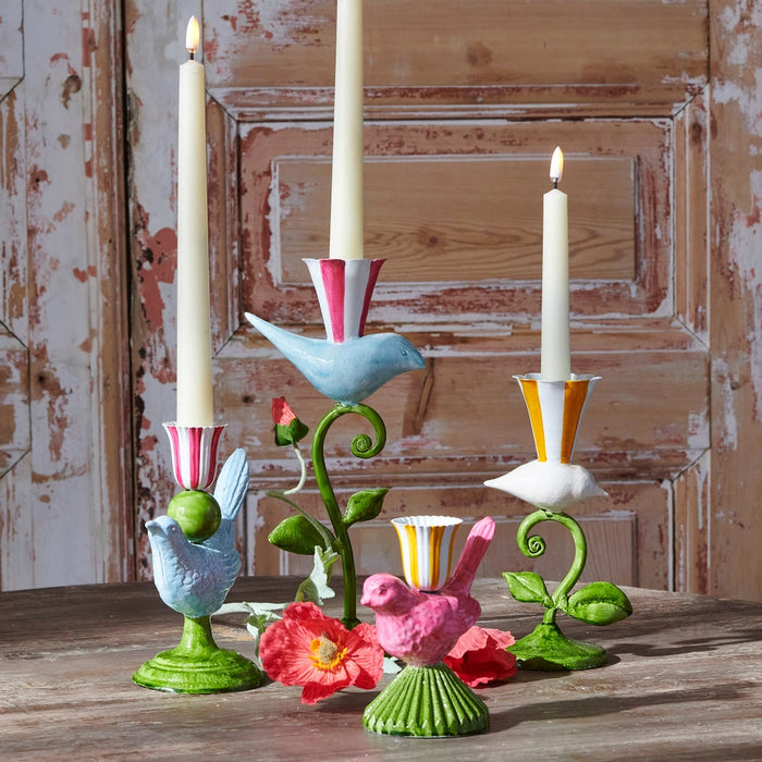 Bird Candlesticks, 2 Styles