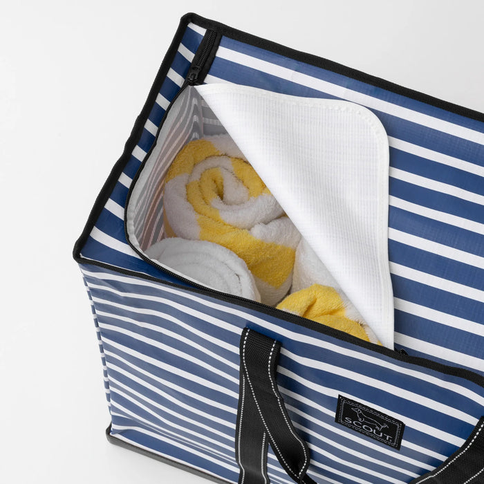 Scout 4 Boys Zip Tote, Stripe a Pose