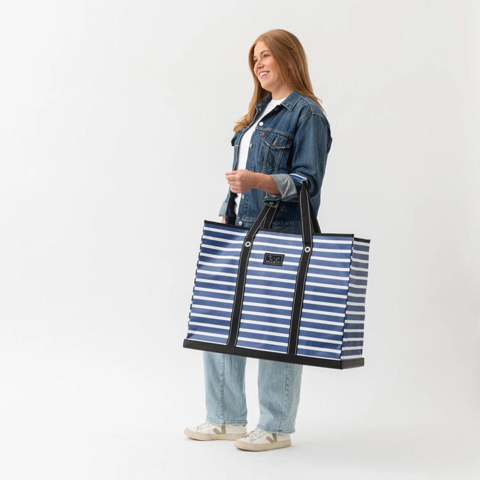 Scout 4 Boys Zip Tote, Stripe a Pose