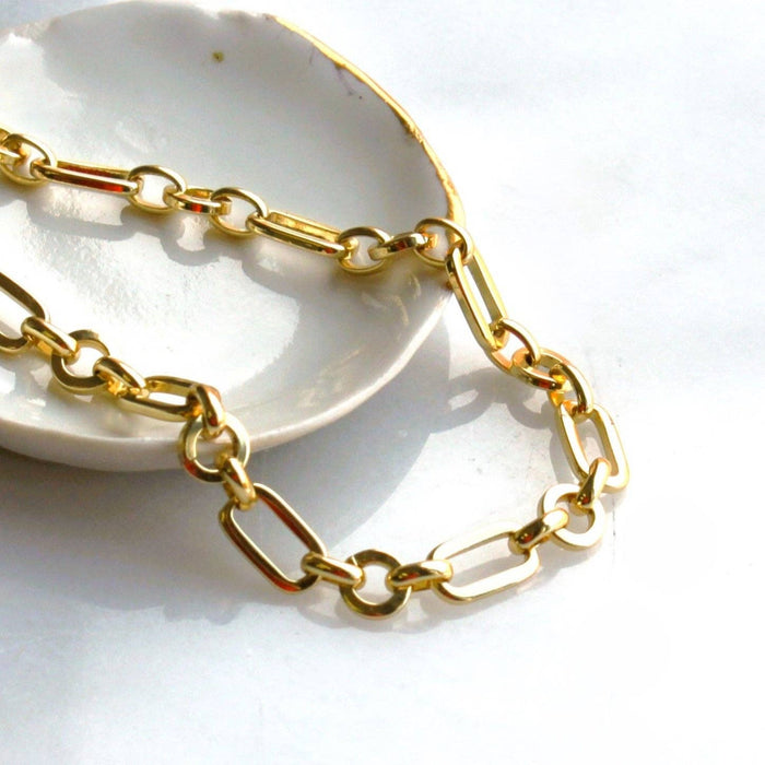 Necklace, Caris Chunky Gold Chain