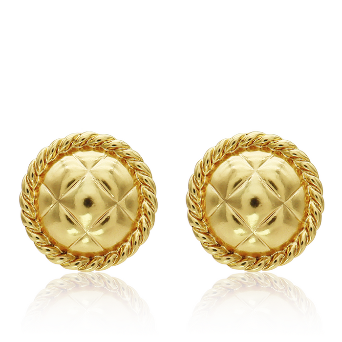 Earrings, Tufted Texture Stud Earrings