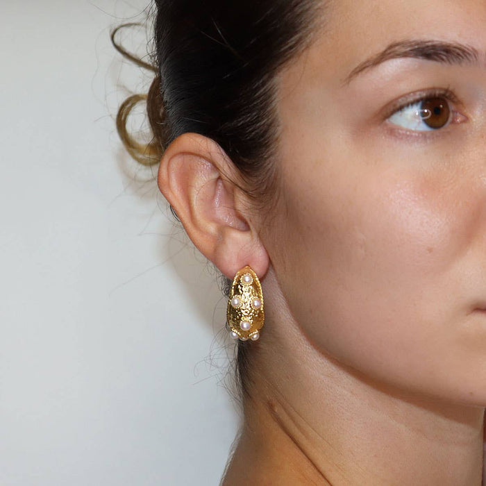Earrings, Mademoiselle Hoops