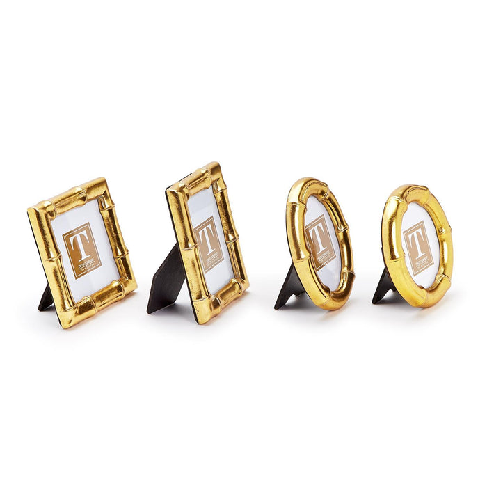 Gold Bamboo Photo Frames