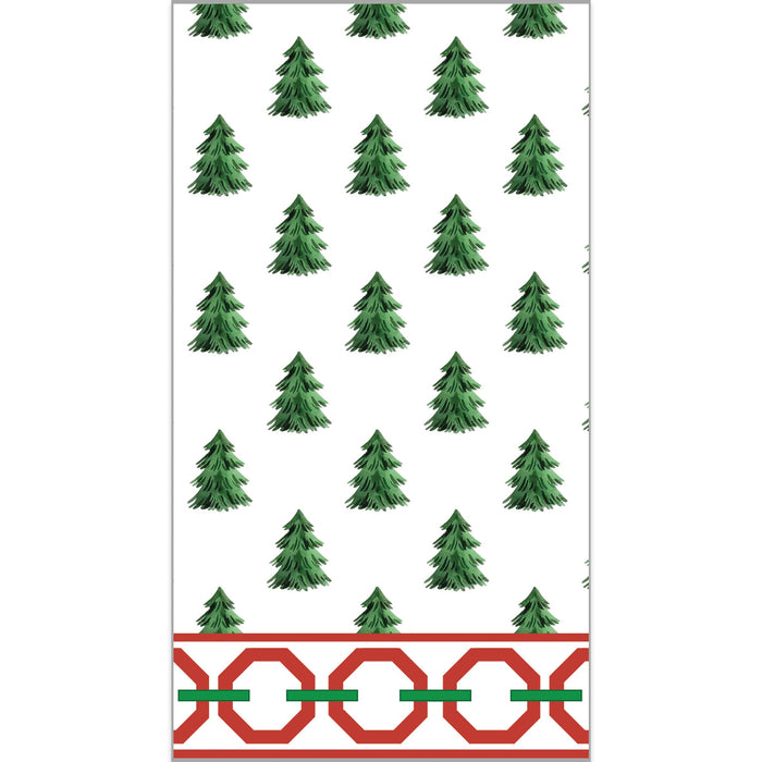 Paper Guest Towels, Christmas Tree Farm
