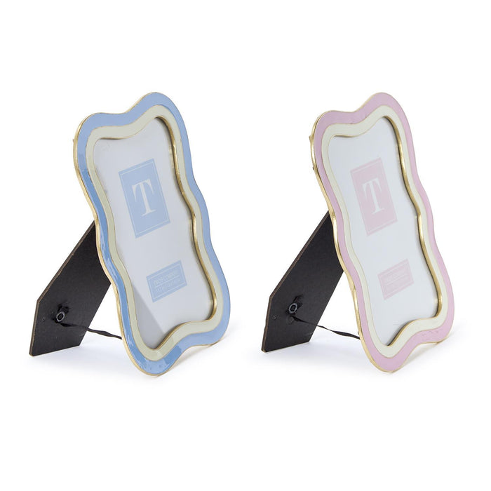 Waves Frame, Pink or Blue