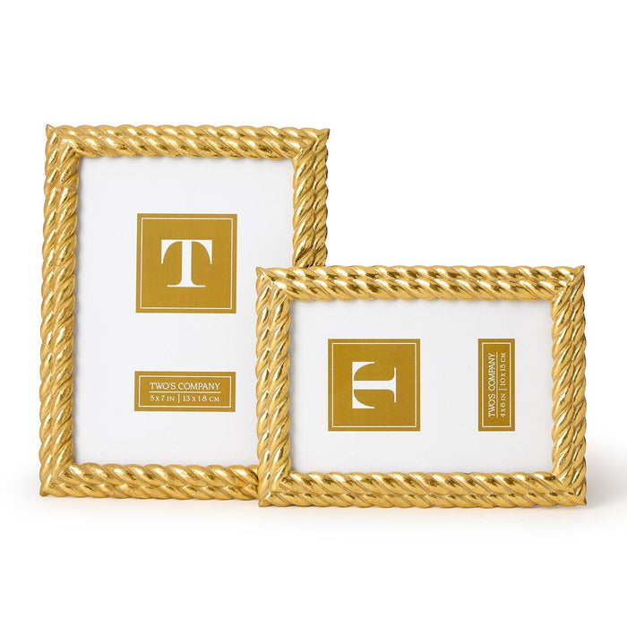Gold Double Rope Frame