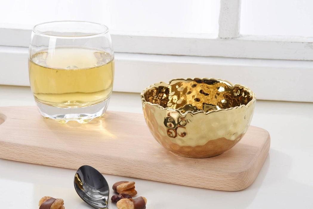 Pampa Bay Snack Bowl, Gold