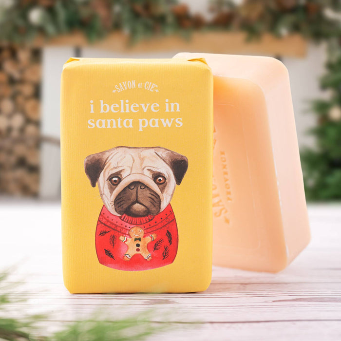 Festive Holiday Soap - I Believe! Orange Spice - 7oz / 200g