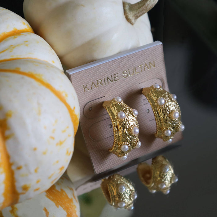 Earrings, Mademoiselle Hoops