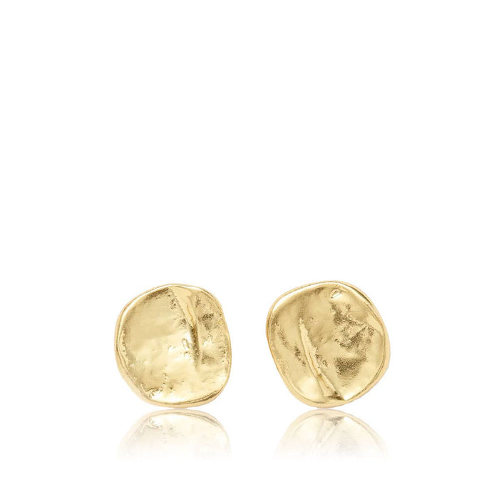 Earrings, Minimalist Small Flat Studs