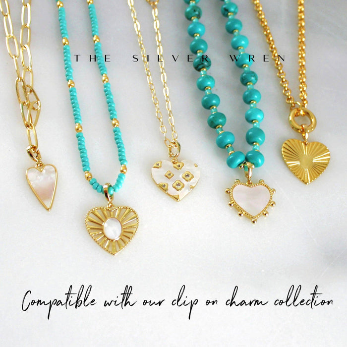Necklace, Zia Turquoise Stone Candy