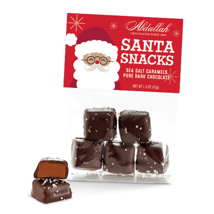 Santa Snack Sea Salt Caramels