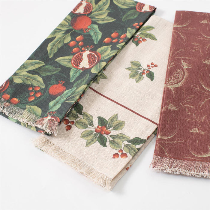 Holiday Tea Towels, Set of 3