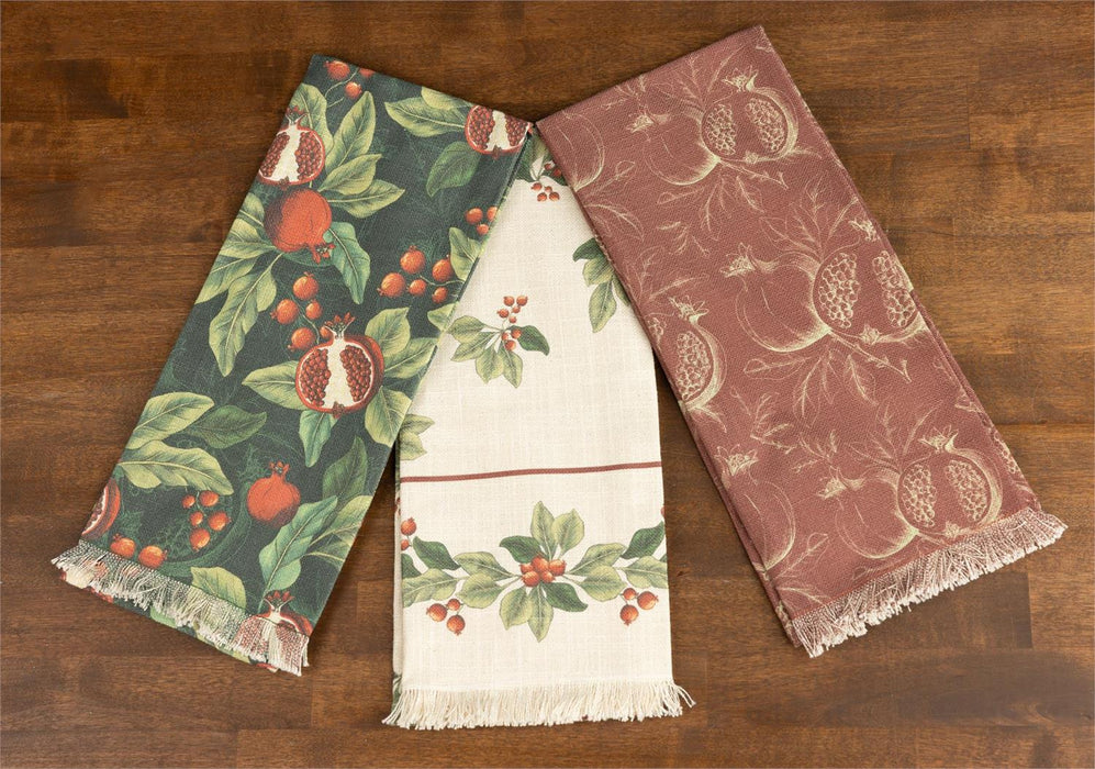 Holiday Tea Towels, Set of 3