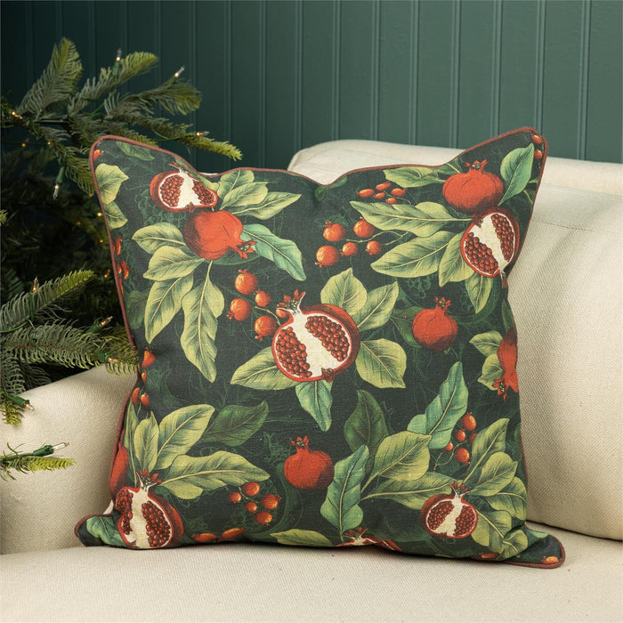 Throw Pillow, Pomegranates