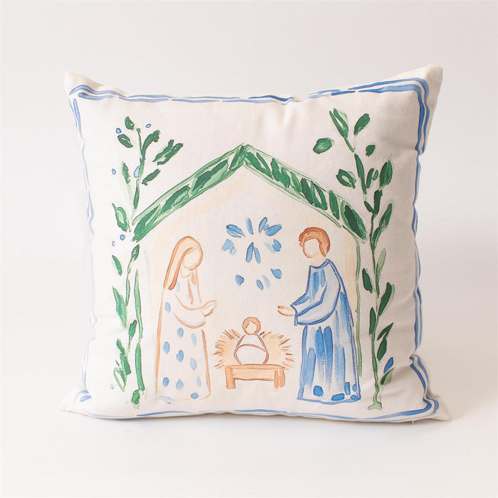 Throw Pillow, Simple Grace Nativity