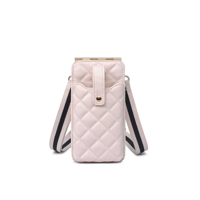 Duality - Quilted Cell Phone Crossbody: Sage