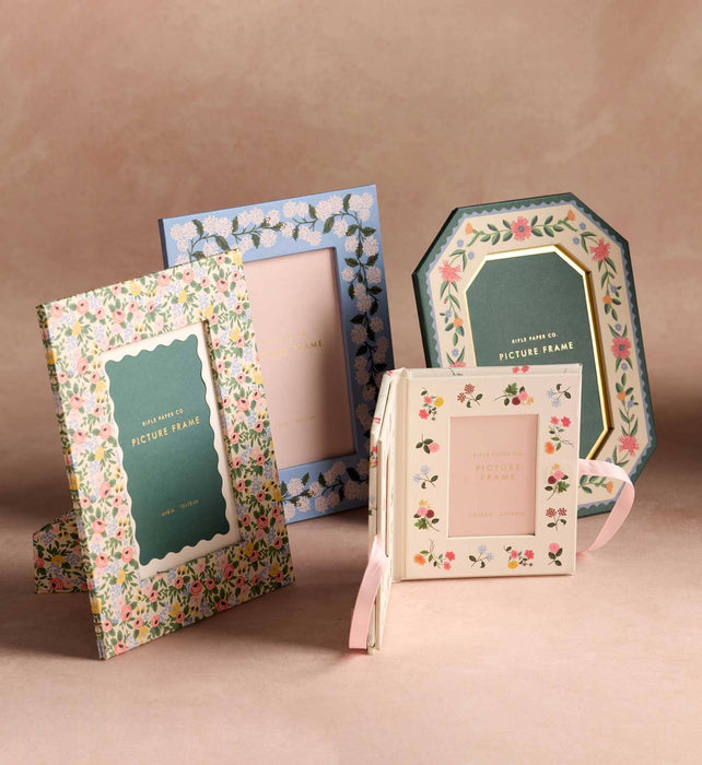 Hydrangea Paper Wrapped Picture Frame