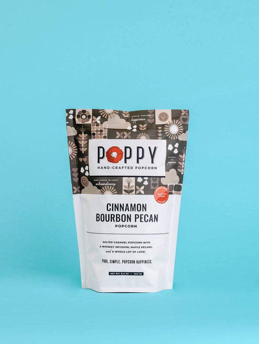 Cinnamon Bourbon Pecan Popcorn