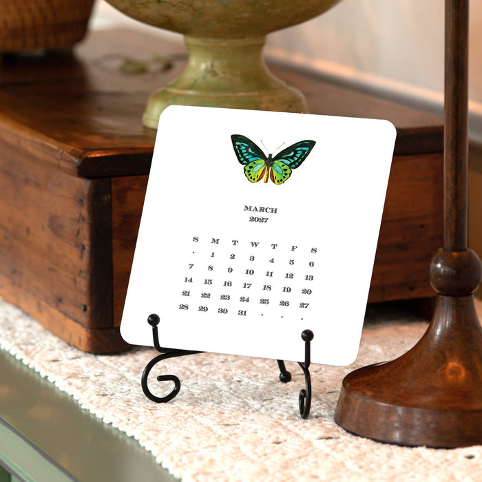 2027 Desk Calendar with Easel