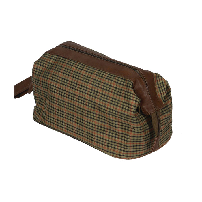 Dopp Kit - Tattersall Plaid