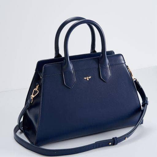 Royal Ditsy Tote Navy