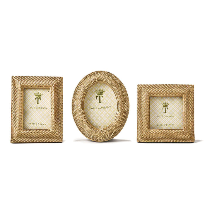 Tuileries Golden Dots Photo Frame, 3 Styles