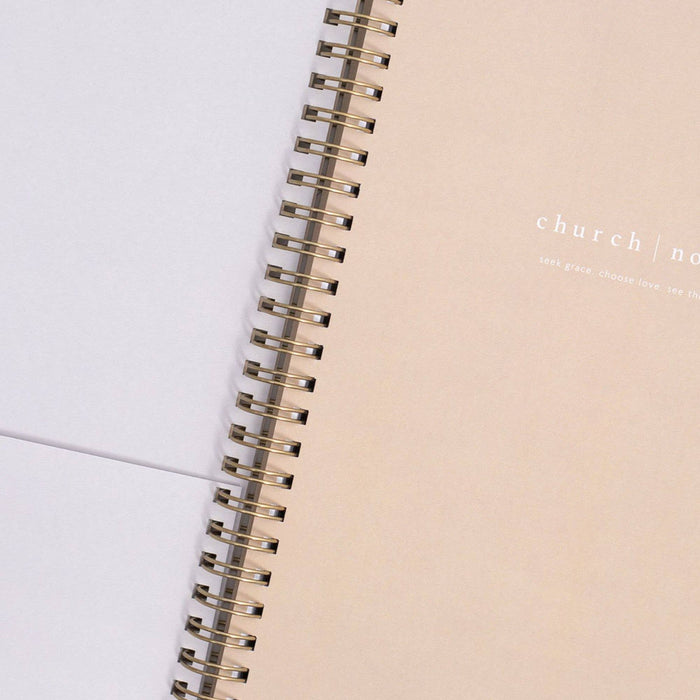 Notebook - Dove Grey Church Notes
