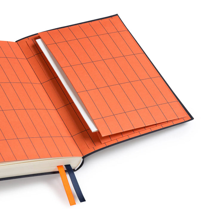 Navy Fabric Daily Planner