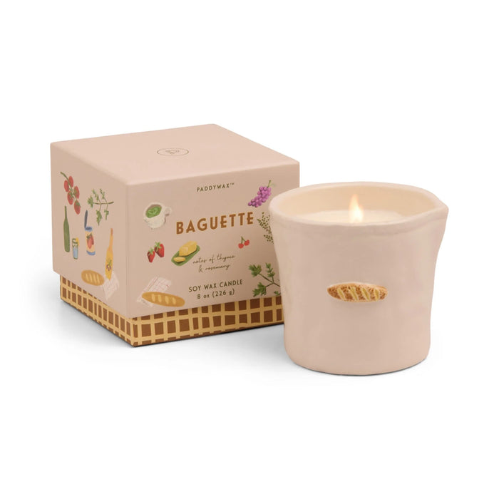 Bisto Ceramic Candle, French Baguette