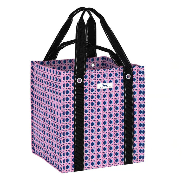 Scout Bagette Market Tote, Wisteria Cane