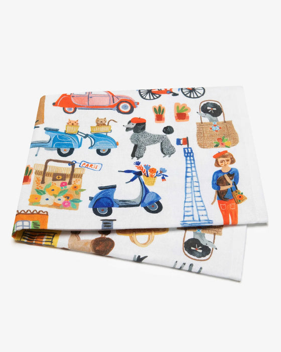 Ooh La La Cotton Tea Towel