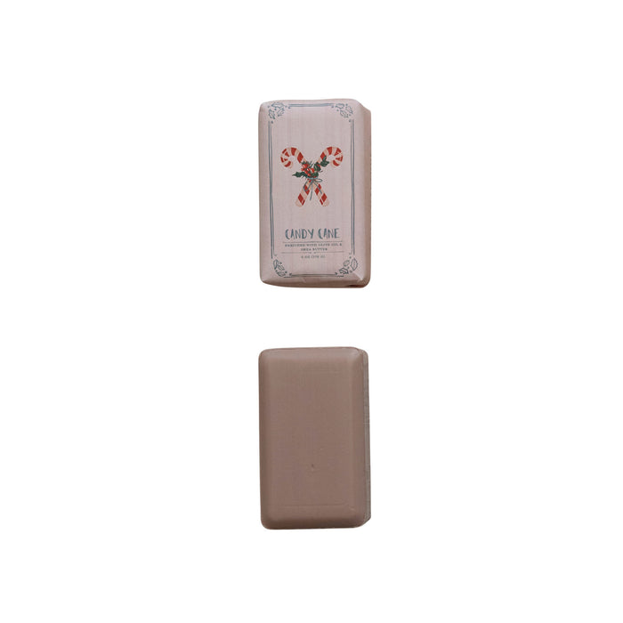 Candy Cane Scented Bar Soap