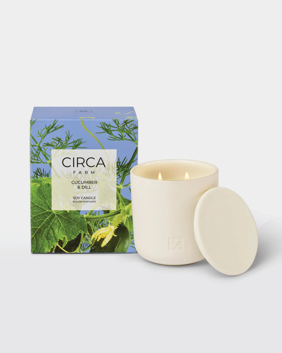 Candle, Cucumber & Dill, 10.6 oz