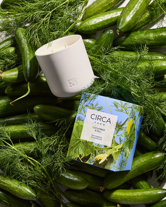 Candle, Cucumber & Dill, 10.6 oz