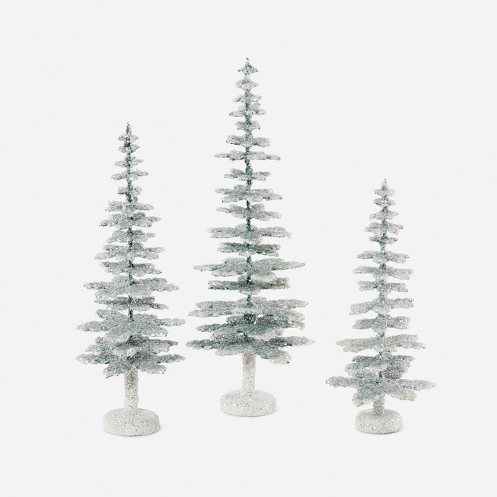 Glittered Tree, 3 Sizes