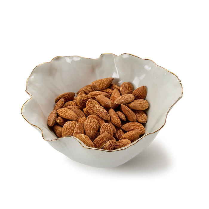 White Free Form Bowl