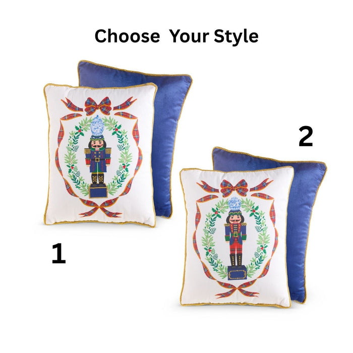 Throw Pillow, Noble Nutcrackers, 2 Styles