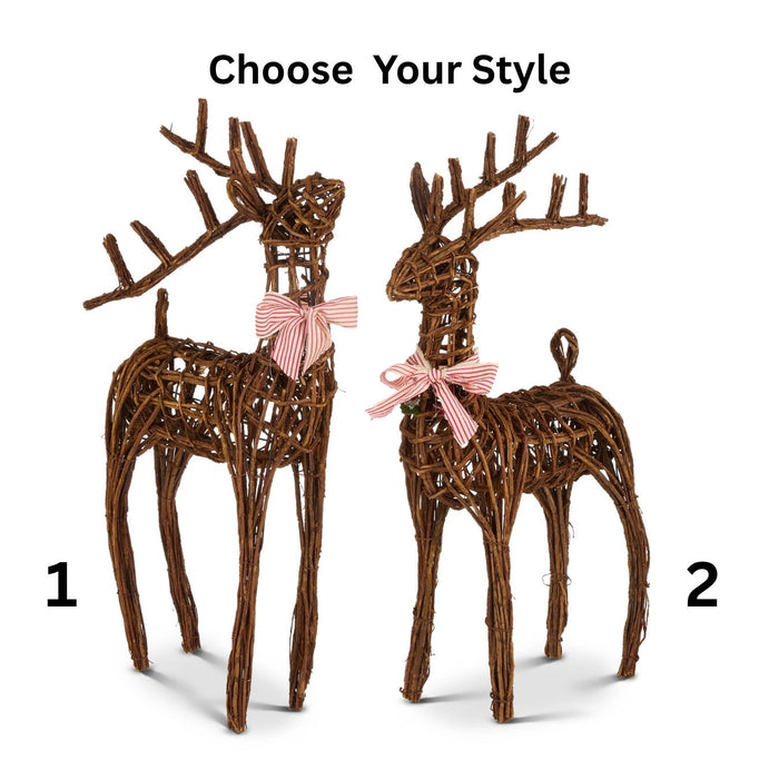 Vine and Pine Deer, 2 Styles