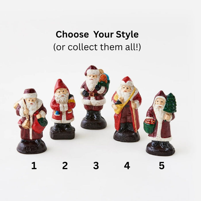 Cast Iron Santa, 5 Styles