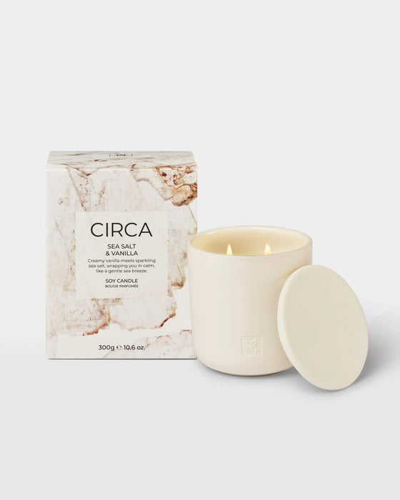 Candle, Sea Salt & Vanilla, 2.5 oz