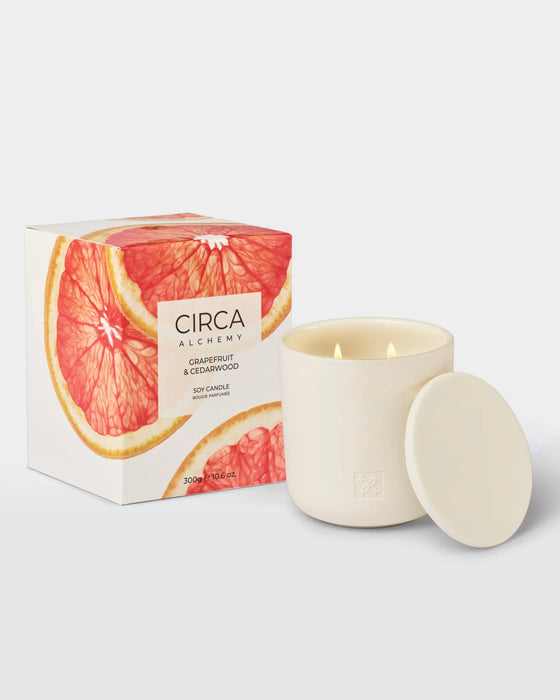 Candle, Grapefruit & Cedarwood, 10.6 oz