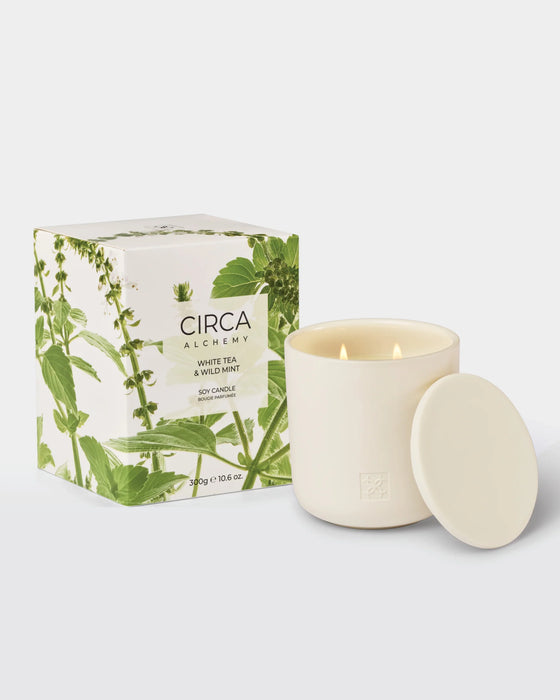 Candle, White Tea & Wild Mint, 10.6 oz