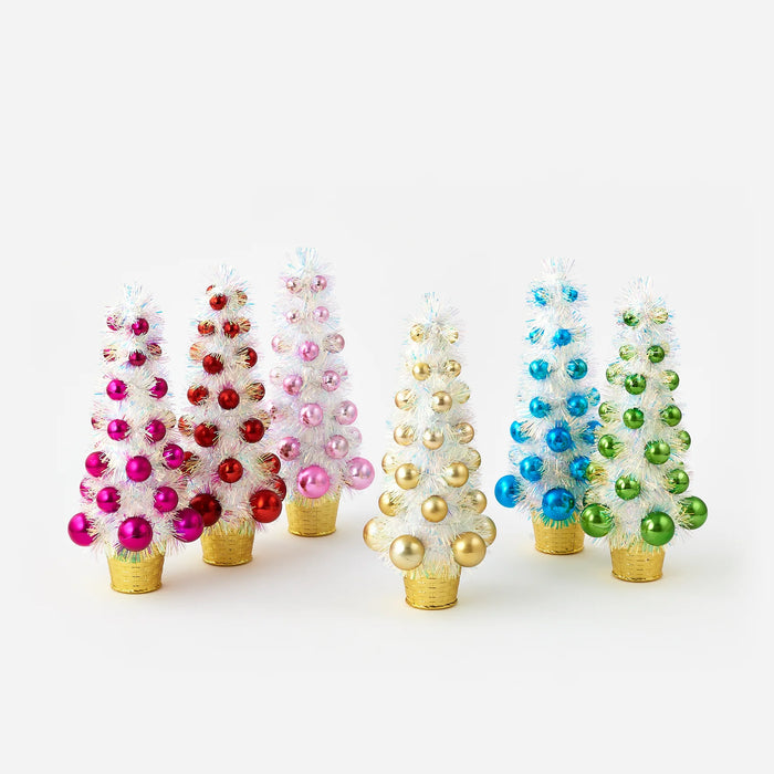 Colorful Iridescent Trees, 6 Colors