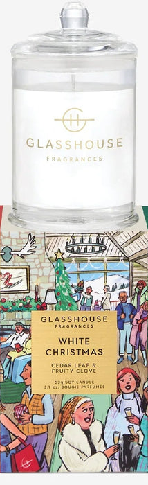 Mini Candle, White Christmas